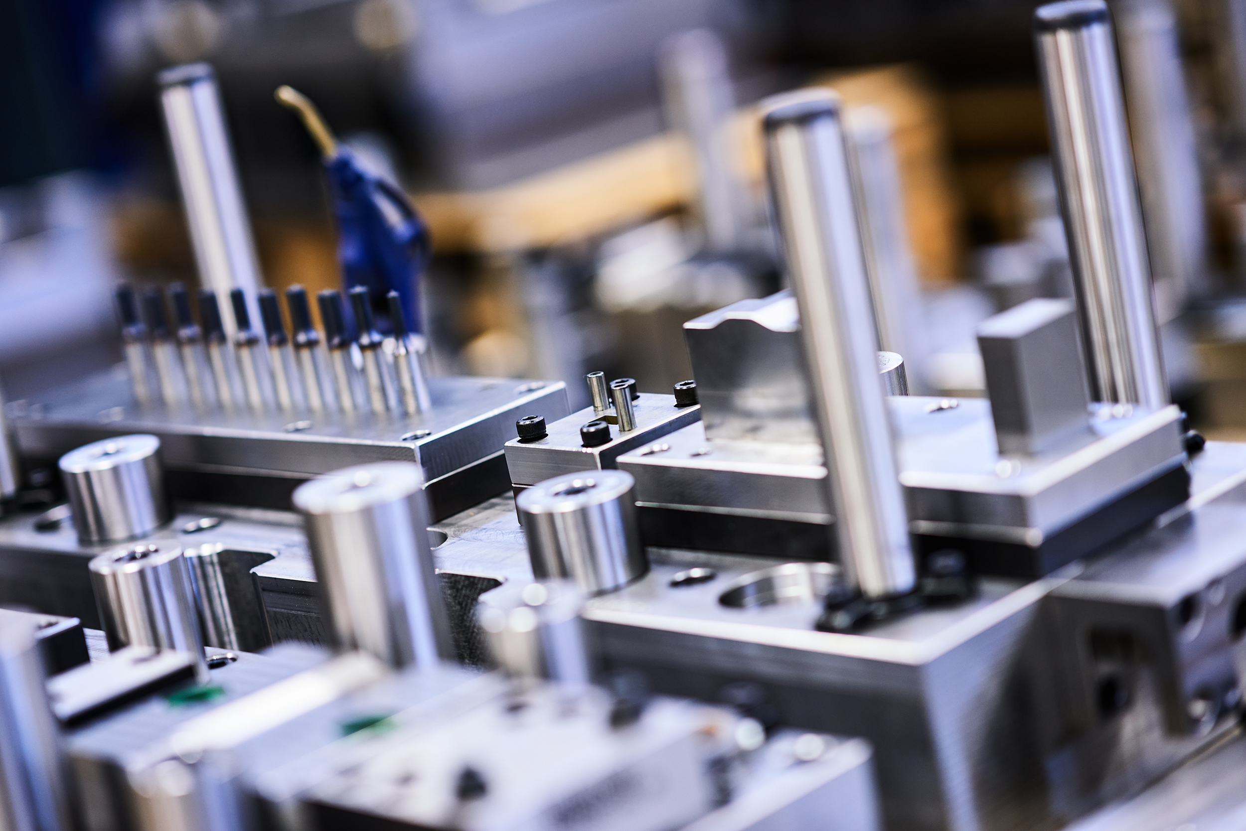 Tool manufacturing close-up